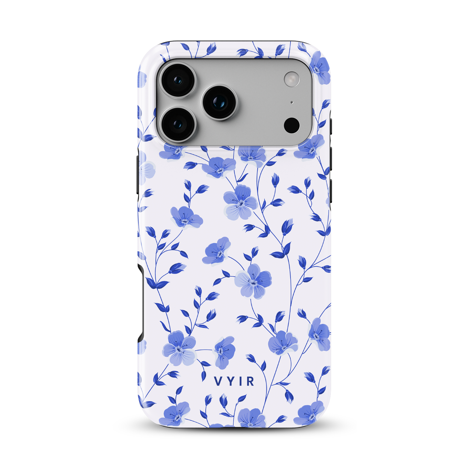 Little Blue Garden - Shockproof Phone Case - VYIR