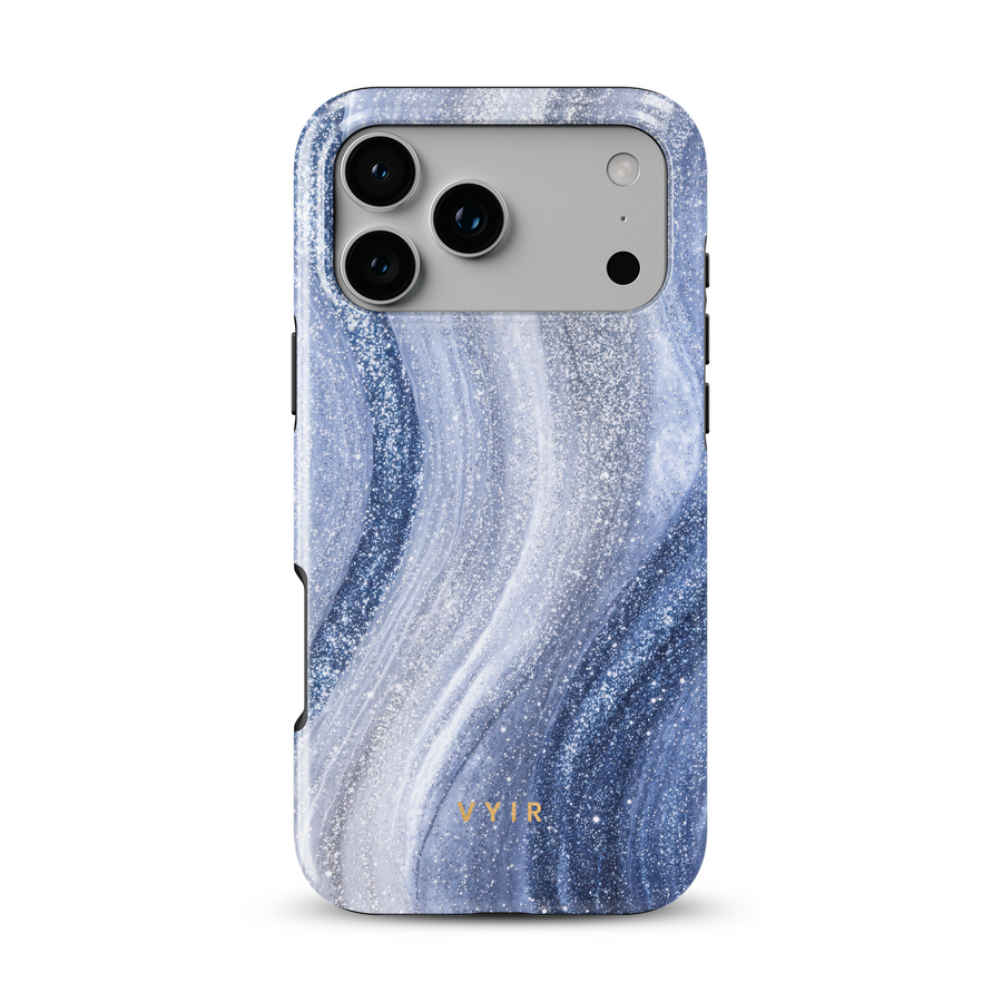 Blue Swirl - Tough MagSafe iPhone Case