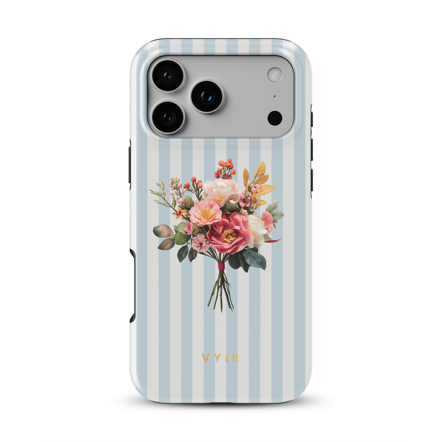 Have Flowers, Light Blue - Tough Phone Case