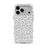 Leopard Elegance Grey - Tough Phone Case