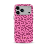 Leopard Elegance Pink - Tough MagSafe iPhone Case