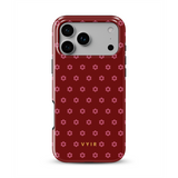 VYIR Signature Flowers, Passion Red - Tough Phone Case