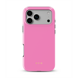 VYIR Signature Solid Colors, Pink - Tough MagSafe iPhone Case