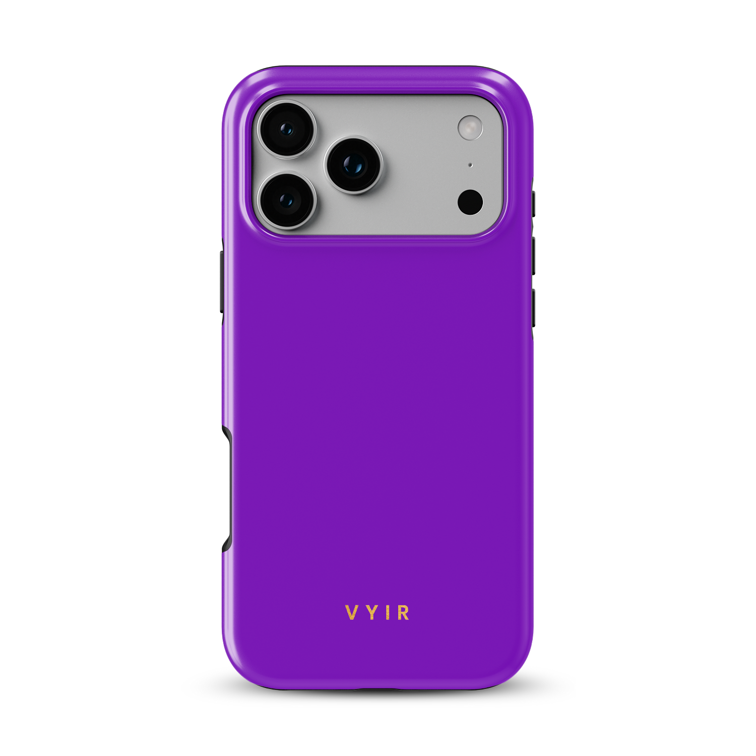 VYIR Signature Solid Colors, Purple - Shockproof Phone Case - VYIR