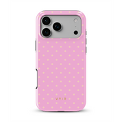Tiny Polka Dots, Feminine Pink - Shockproof Phone Case - VYIR