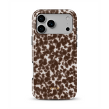 Tortoiseshell, Mocha - Tough MagSafe iPhone Case