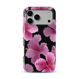 Violet Night Hibiscus - Tough Phone Case