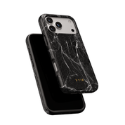 Pure Marble Black - Shockproof Phone Case - VYIR